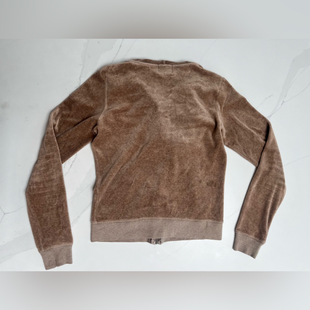 Vintage Juicy Couture Velour Track Jacket - Picture 3 of 4